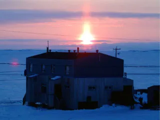 umiujaq coucher de soleil