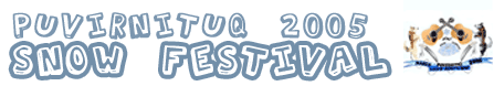 Snow Festival 2005 banner